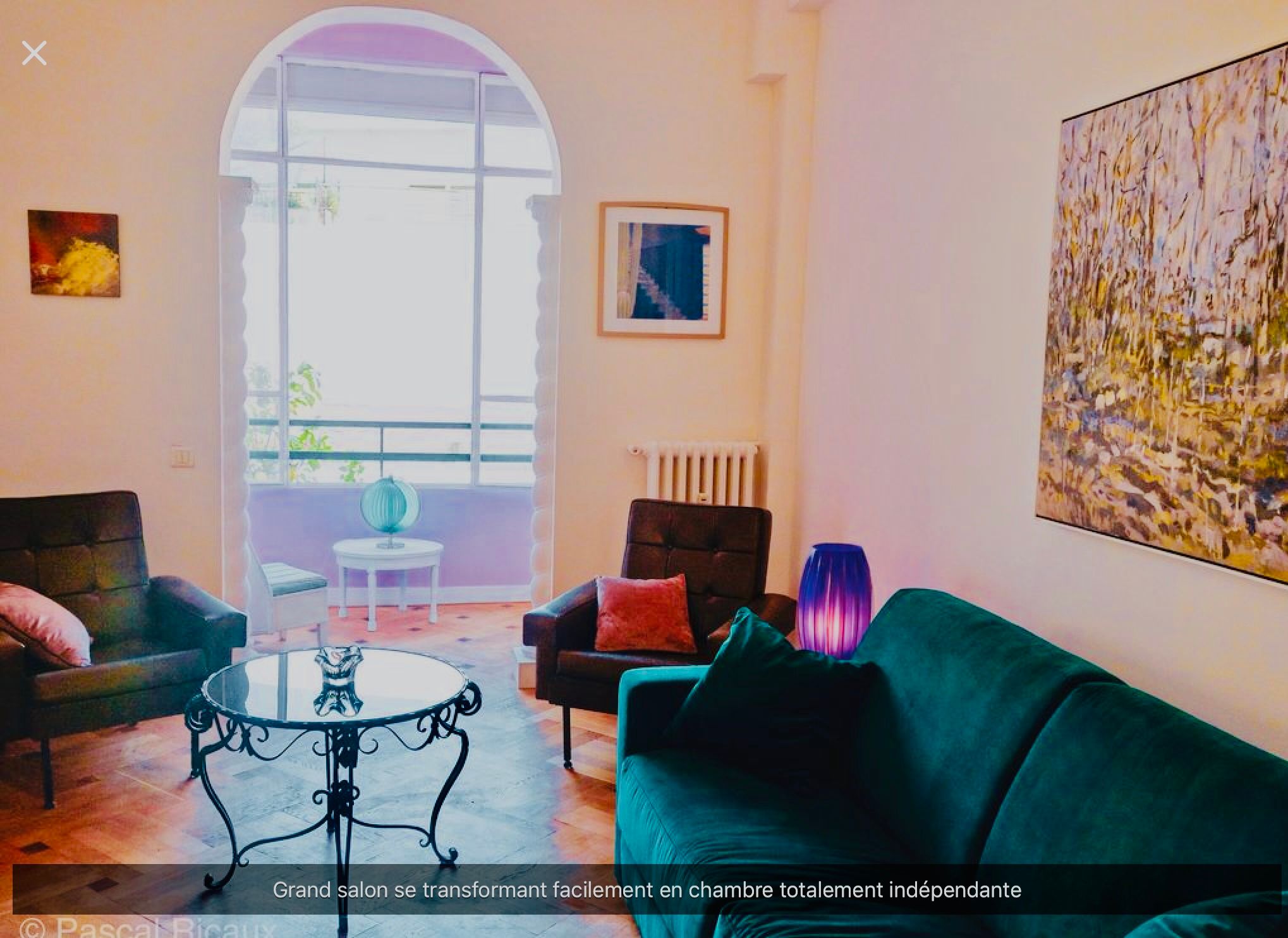 Location Charmant grand 2 pièces 65m2 center5 min de la plage 1 chambre séparée (loyer to
