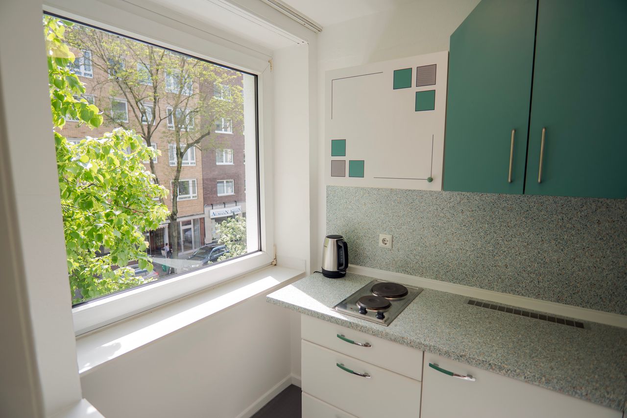 Bright and cozy flat in the heart of Düsseldorf