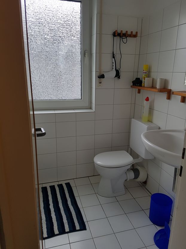 furnished bright apartment with balcony