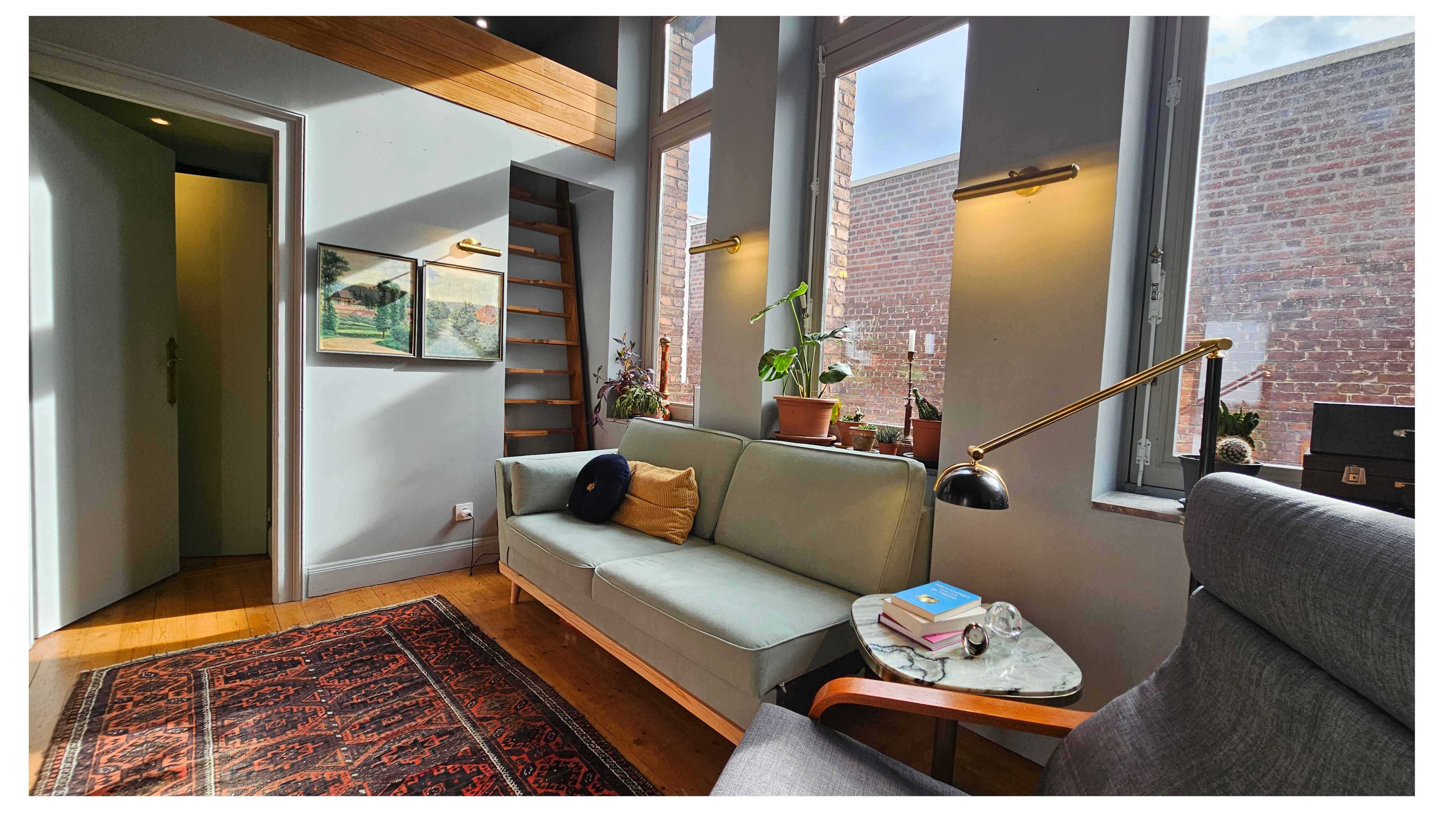 Location Appartement T3 Bis Entièrement Meublé avec Mezzanine et Balcon (loyer tout inclu