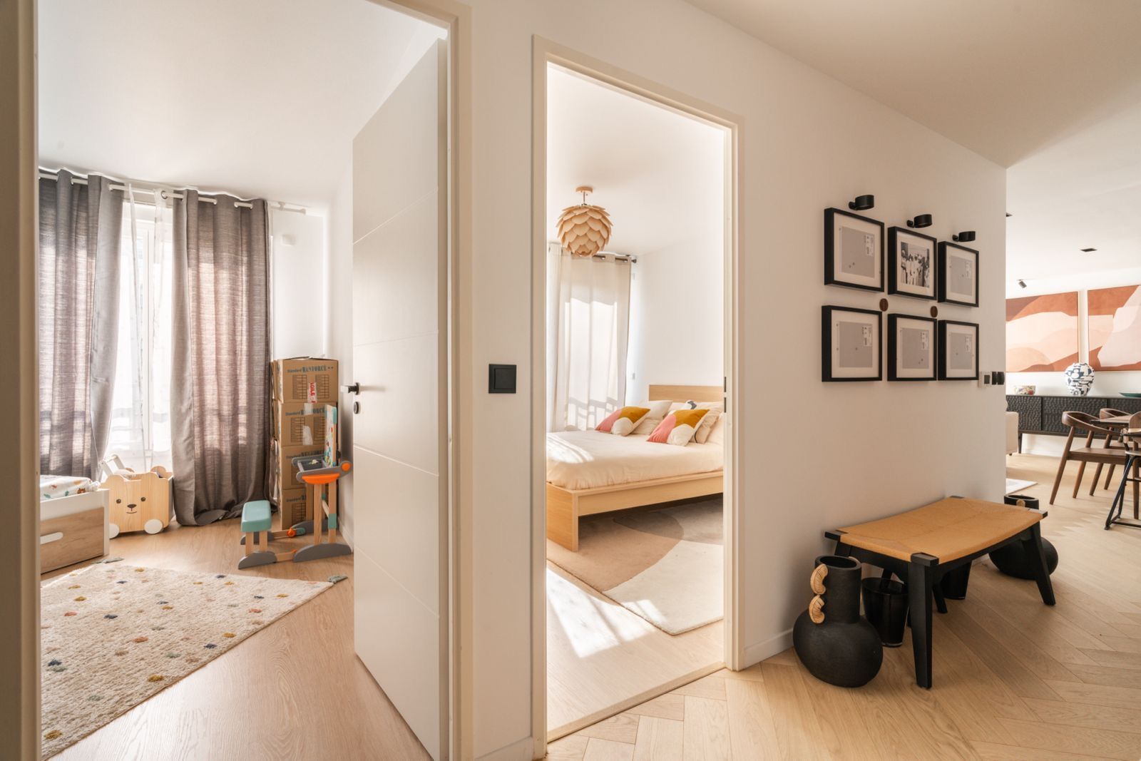 Location Appartement haut standing décoré par architecte – Élégance et confort à deux pas