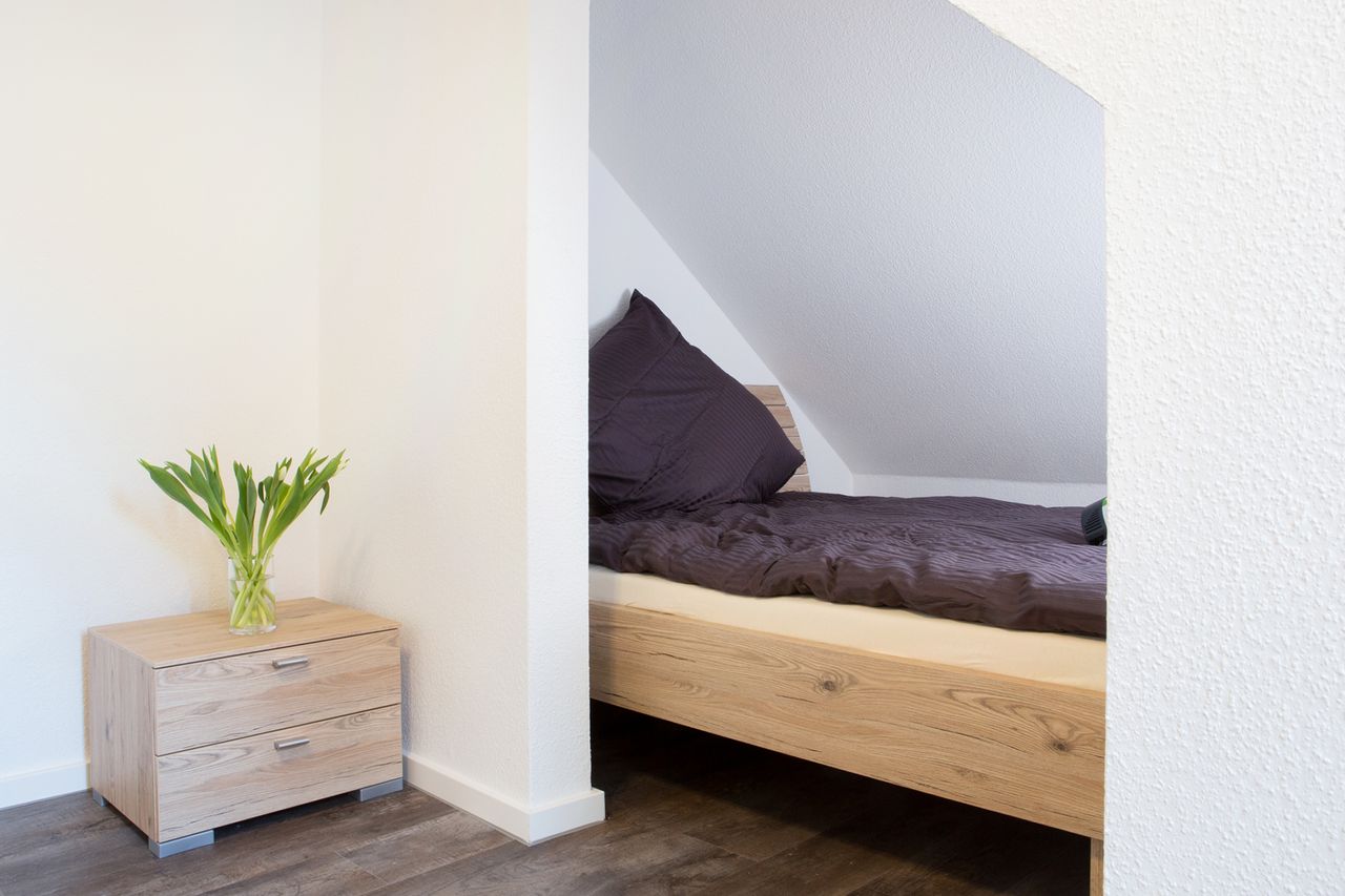 Beautiful furnished attic flat in a well-maintained 9-unit building in Aachen-Haaren