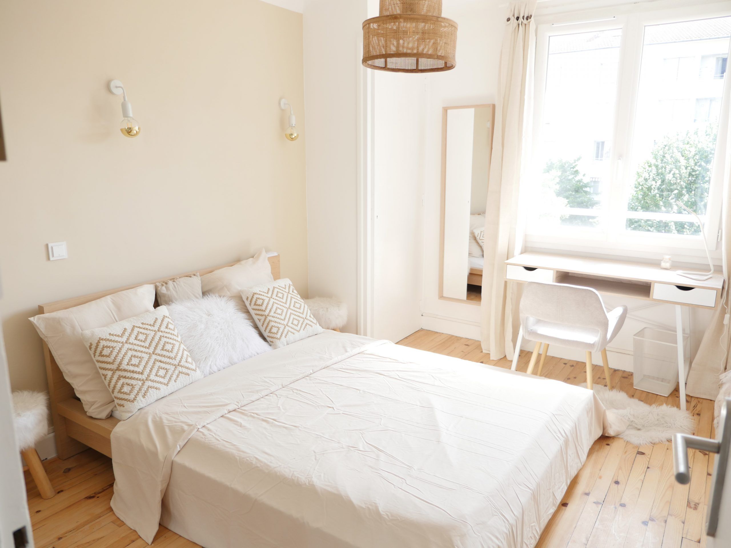 Location Chambres cosy avec douche privée - tout inclus avec ménage (loyer tout inclus)