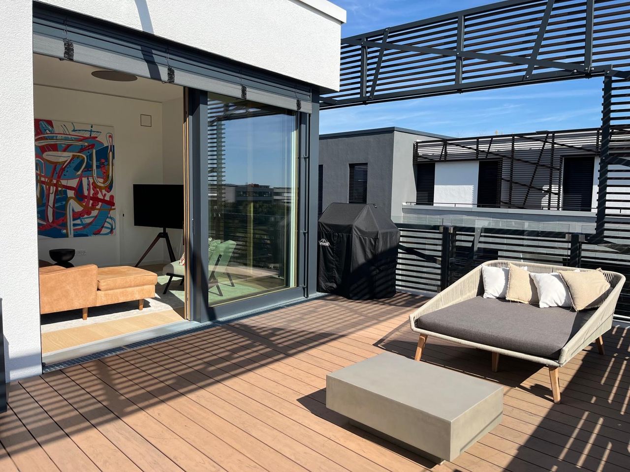 Penthouse at the Park in Frankfurt
