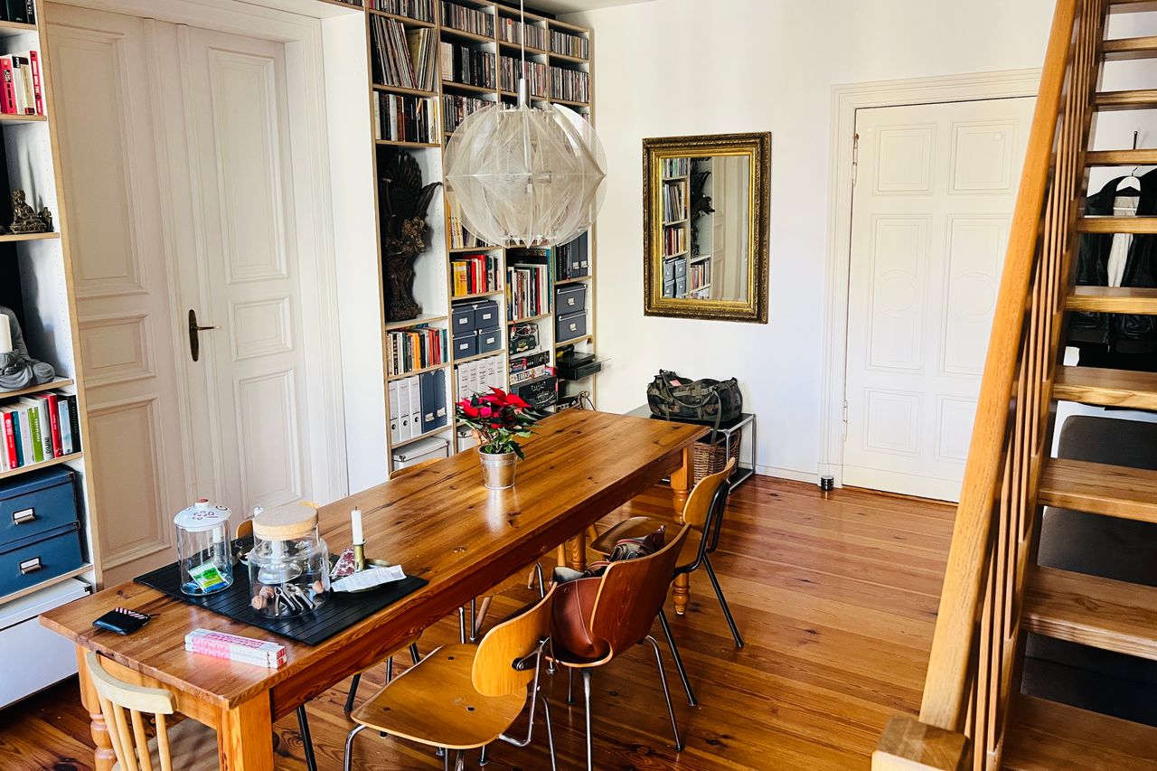 Spacious & Sun-Filled 2-Storey Apartment in Berlin-Mitte