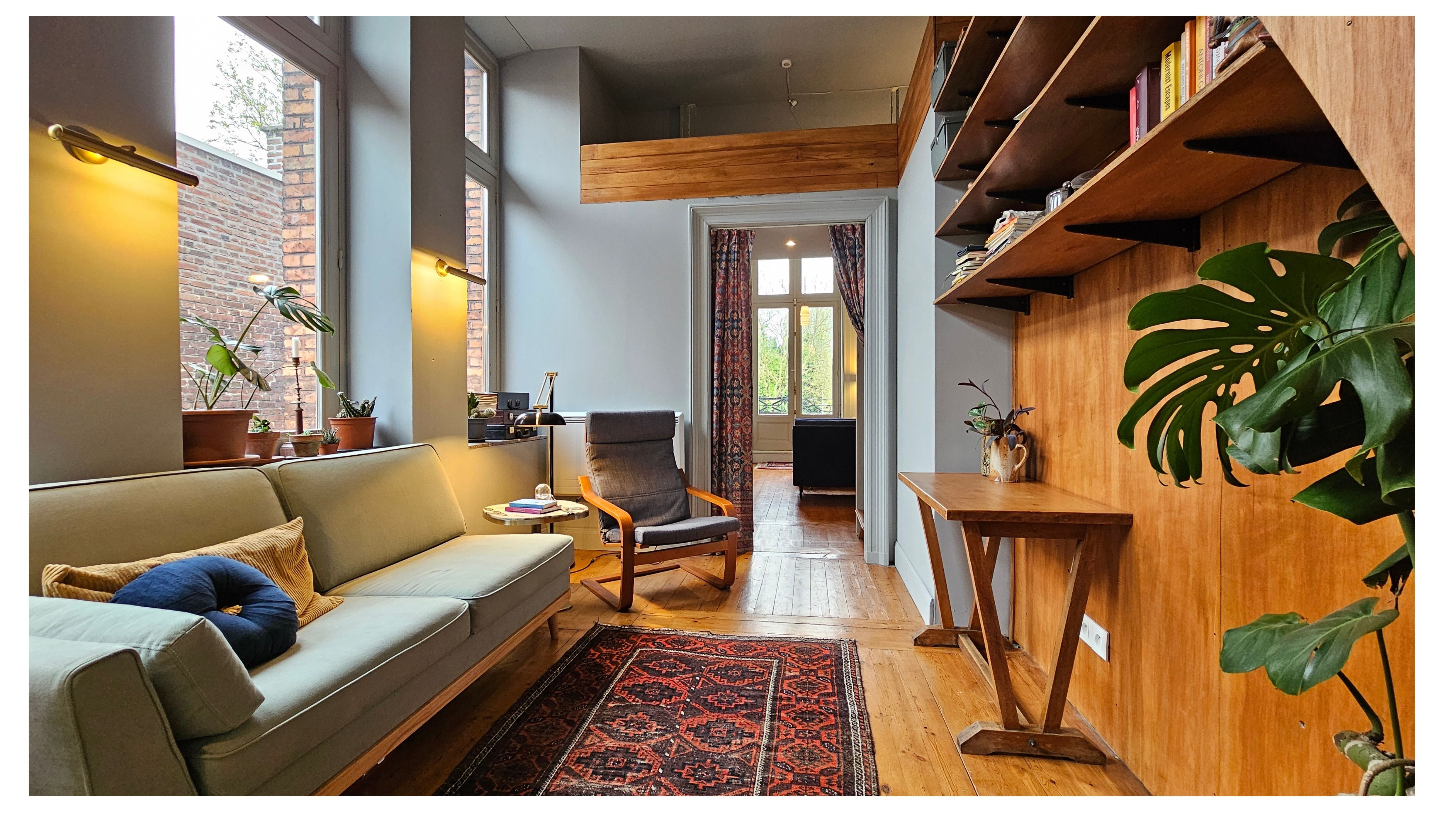 Location Appartement T3 Bis Entièrement Meublé avec Mezzanine et Balcon (loyer tout inclu
