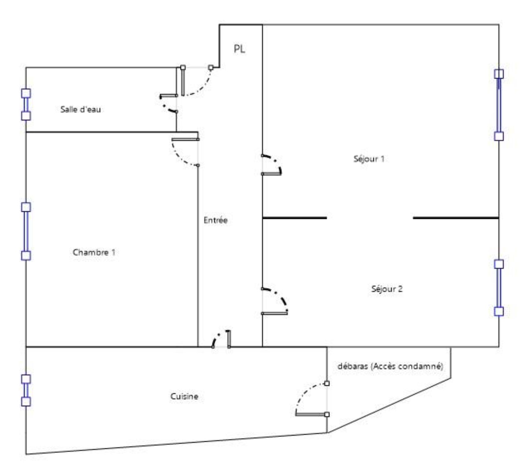 Location Charmant Appartement Meublé 3 Pièces à Louer à Bastille, Paris 11ème (loyer tout
