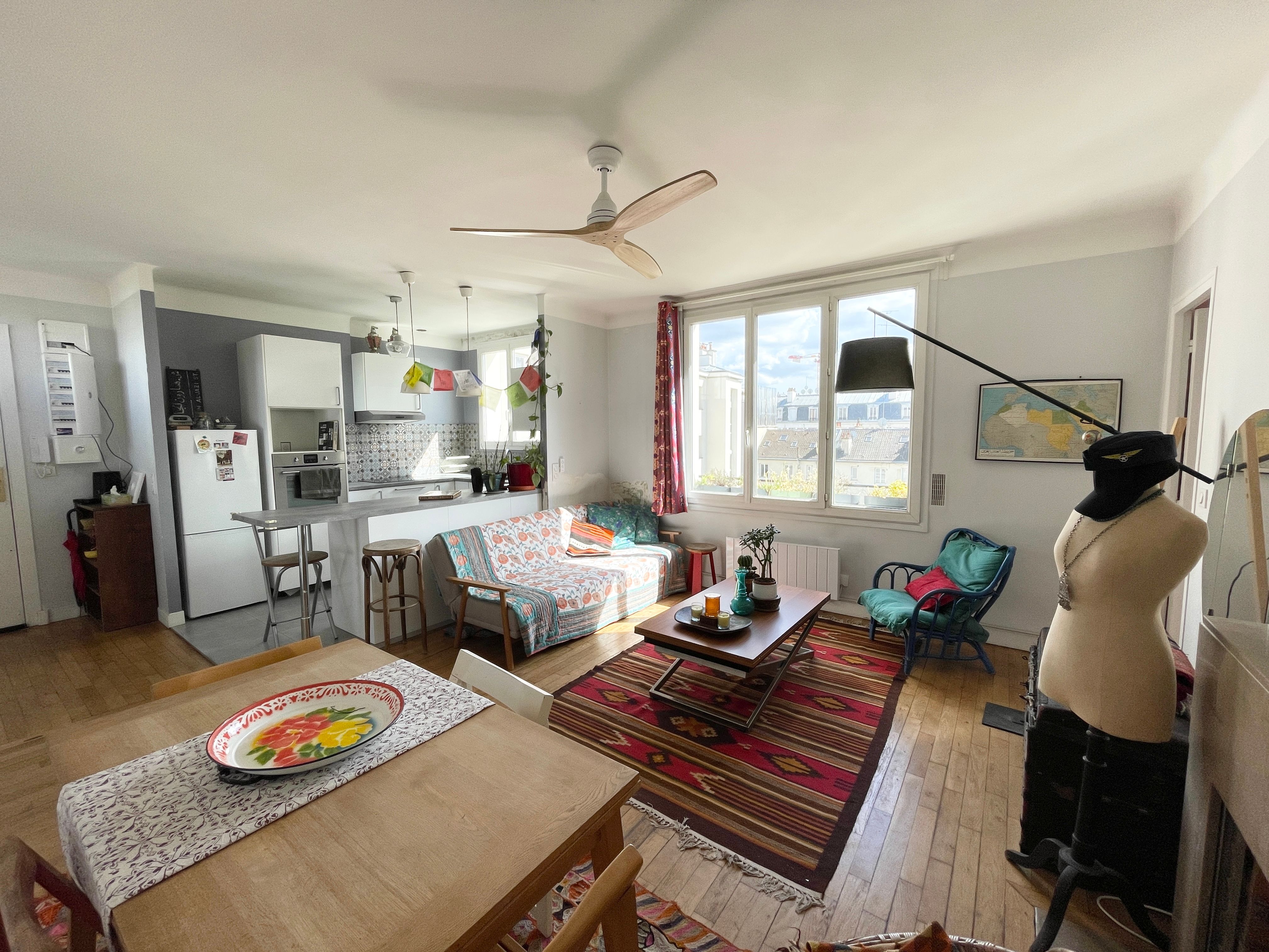 Location Spacious and Comfortable 3-Room Apartment (loyer tout inclus)