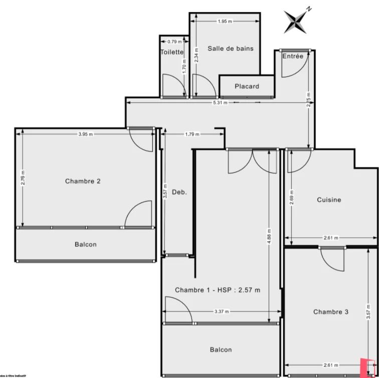 Location Chambre en colocation dans un grand appartement (loyer tout inclus)