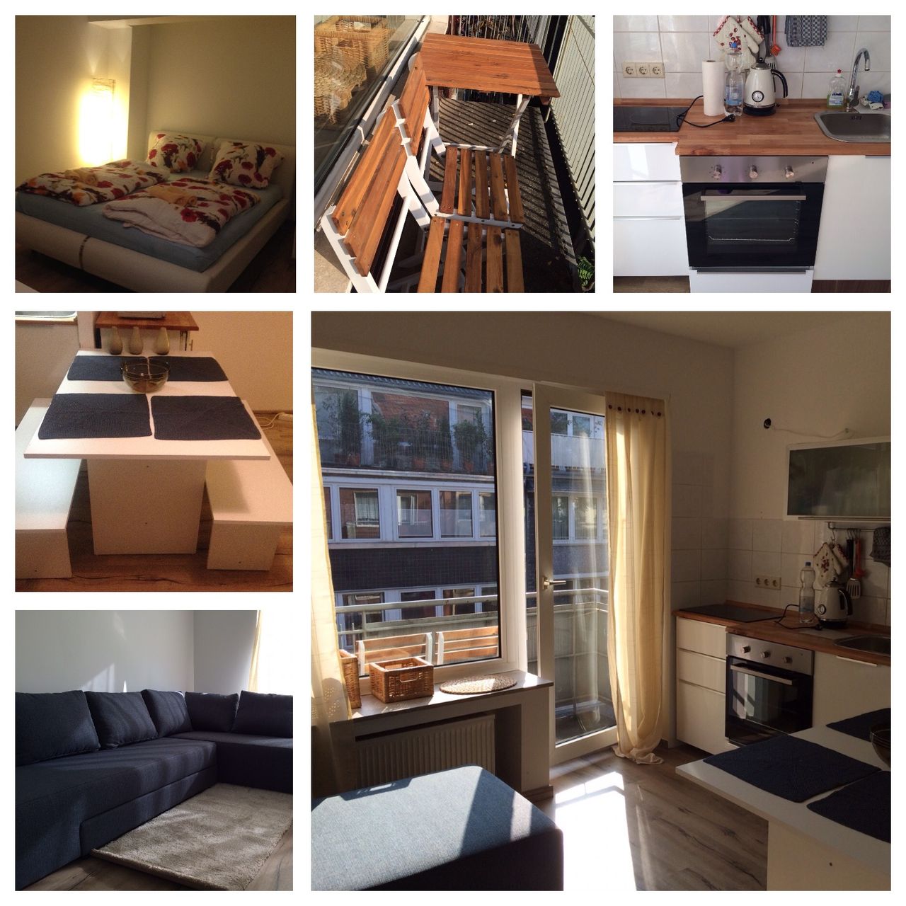 Cozy home with balcony in the city center of Düsseldorf (directly at the main station)