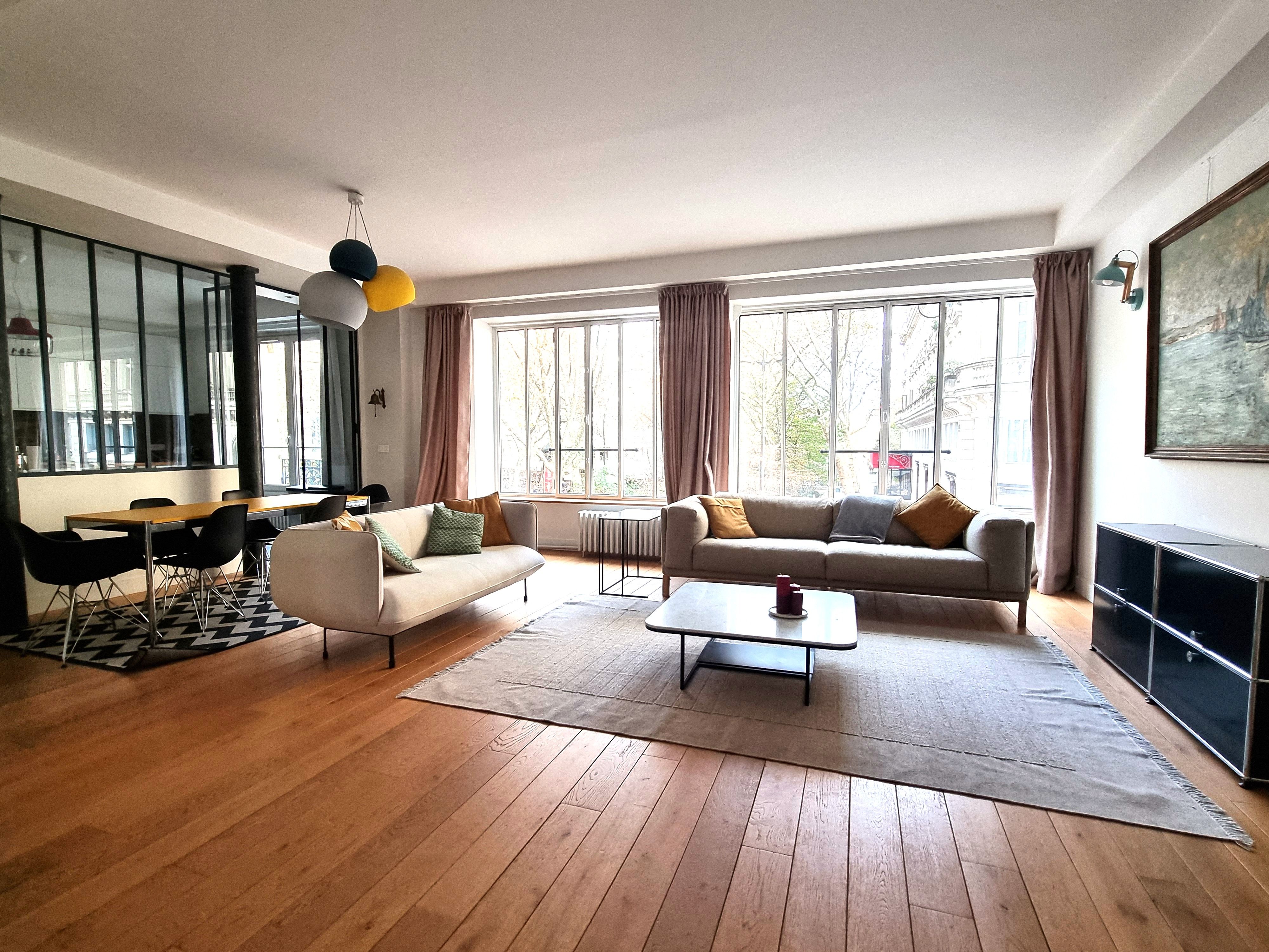 Splendide duplex d'architecte, 3 chambres, proche du Louvre (loyer tout inclus) Paris
