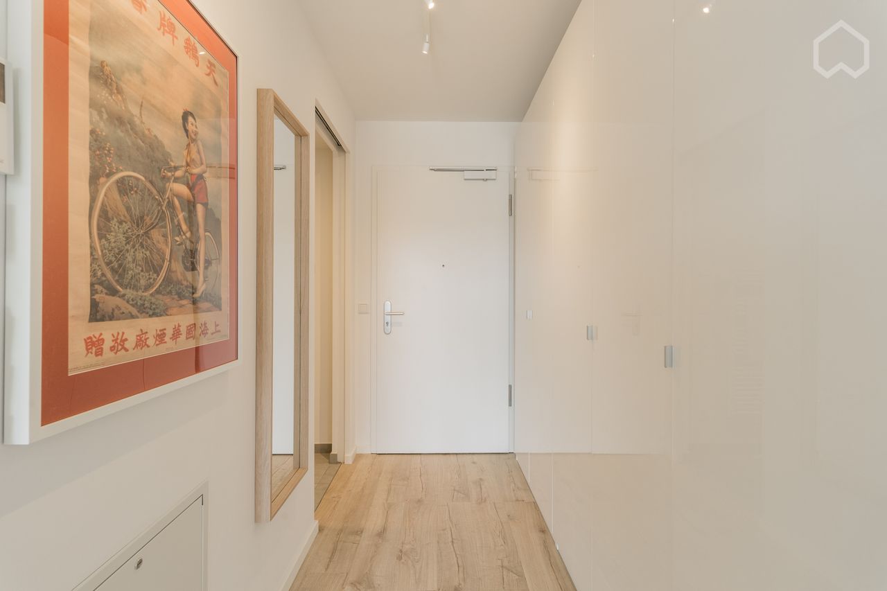 Studio-apartment with Balcony in Berlin-Lichtenberg