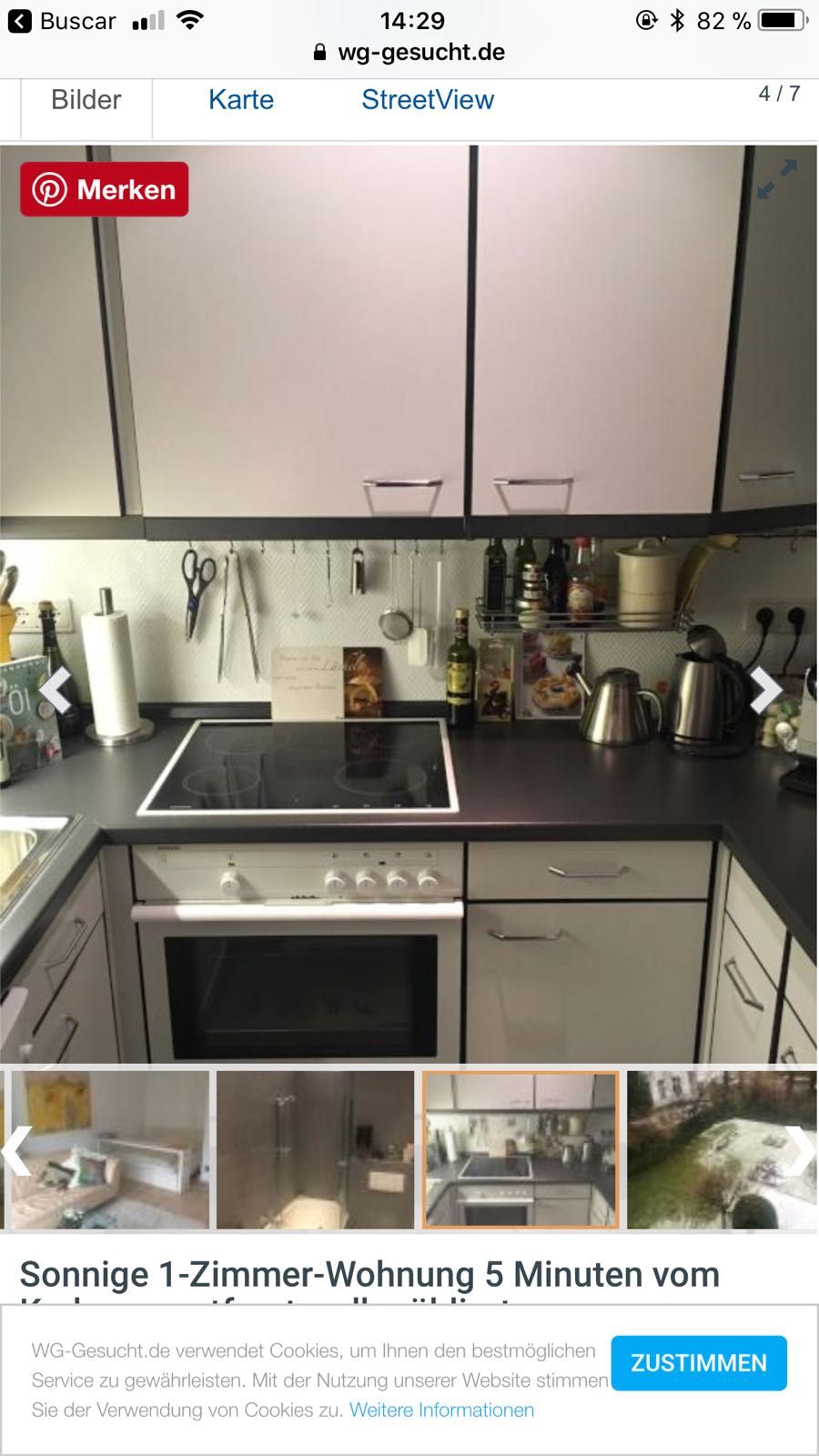 Bright, Fully Furnished 1-Room Apartment Just 5 Minutes From Ku’damm