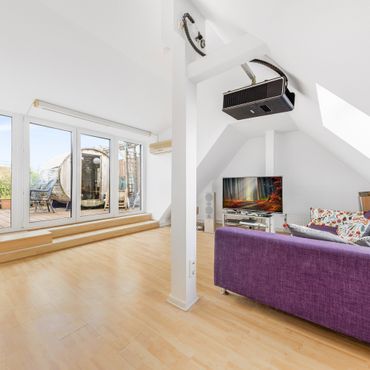 Two-level apartment with roof terrace & sauna, Steglitz – 145 m² in Steglitz