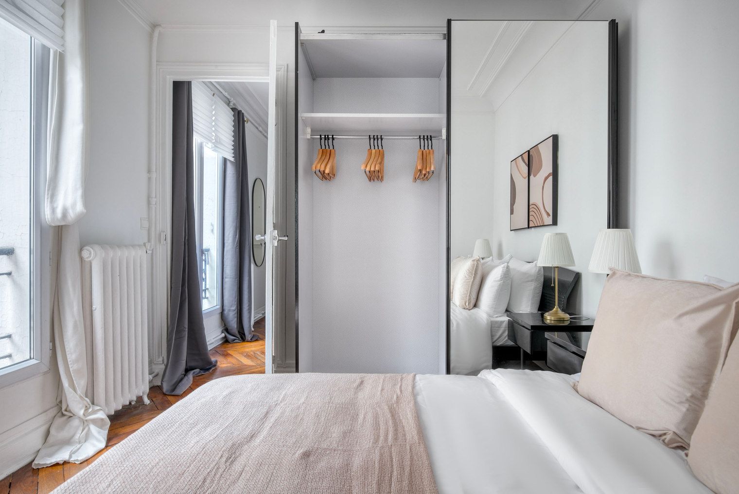 Location Appartement élégant de 2 chambres au cœur de Paris (loyer tout inclus)
