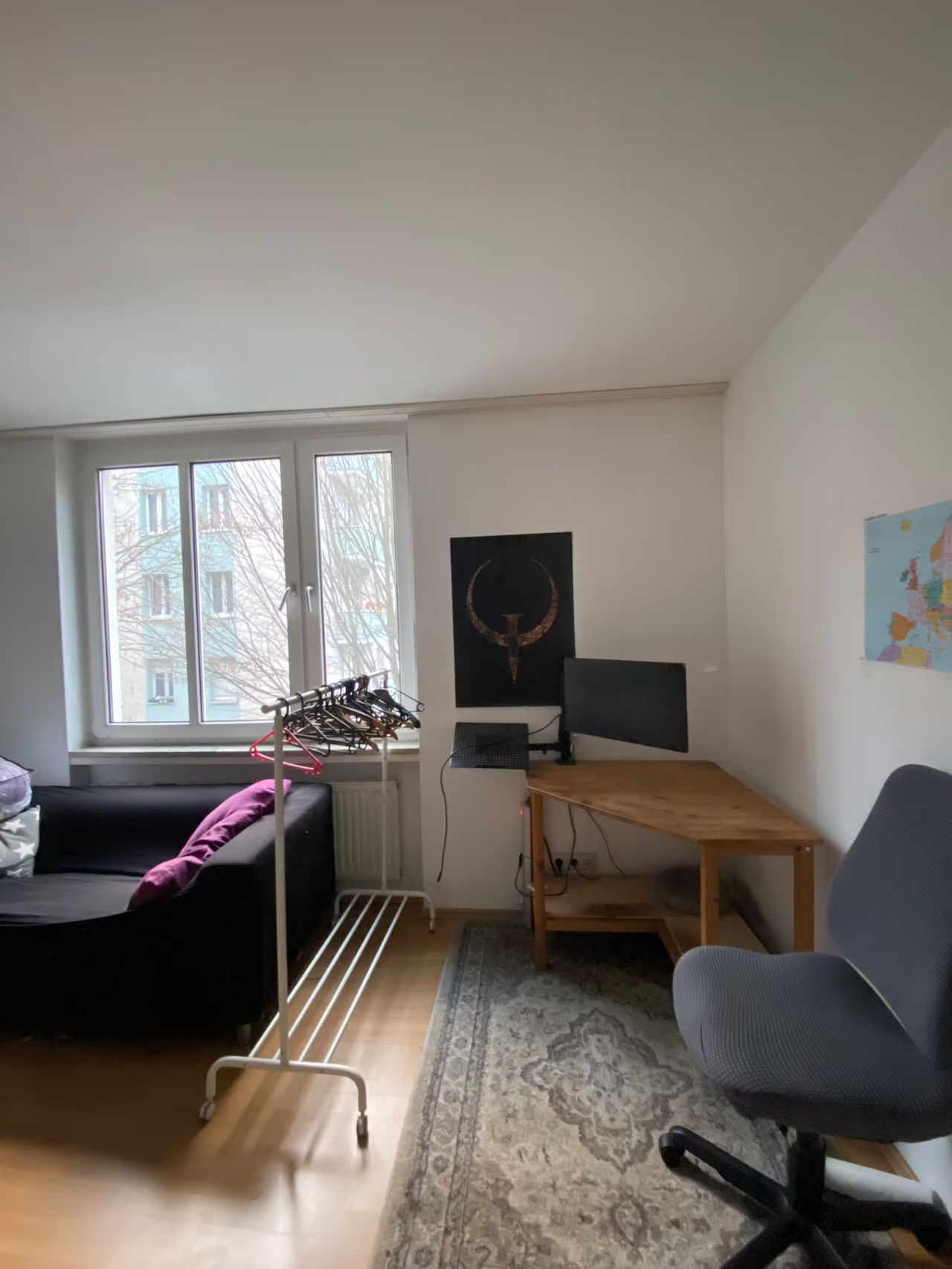 Very quiet 2-room flat near Friedrichshain