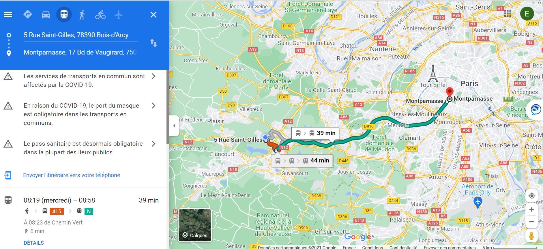 Location Colocation chic - A 10 minutes de la gare Saint Quentin En Yvelines (loyer tout inclus)
