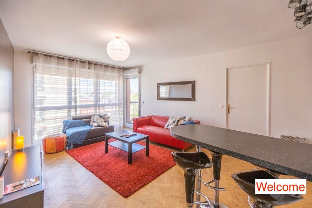T3 Meublé à Louer – 2 Chambres, 62 m², Balcon – Proche Paris, Idéal pour Expatriés (loyer tout inclus) Saint-Denis