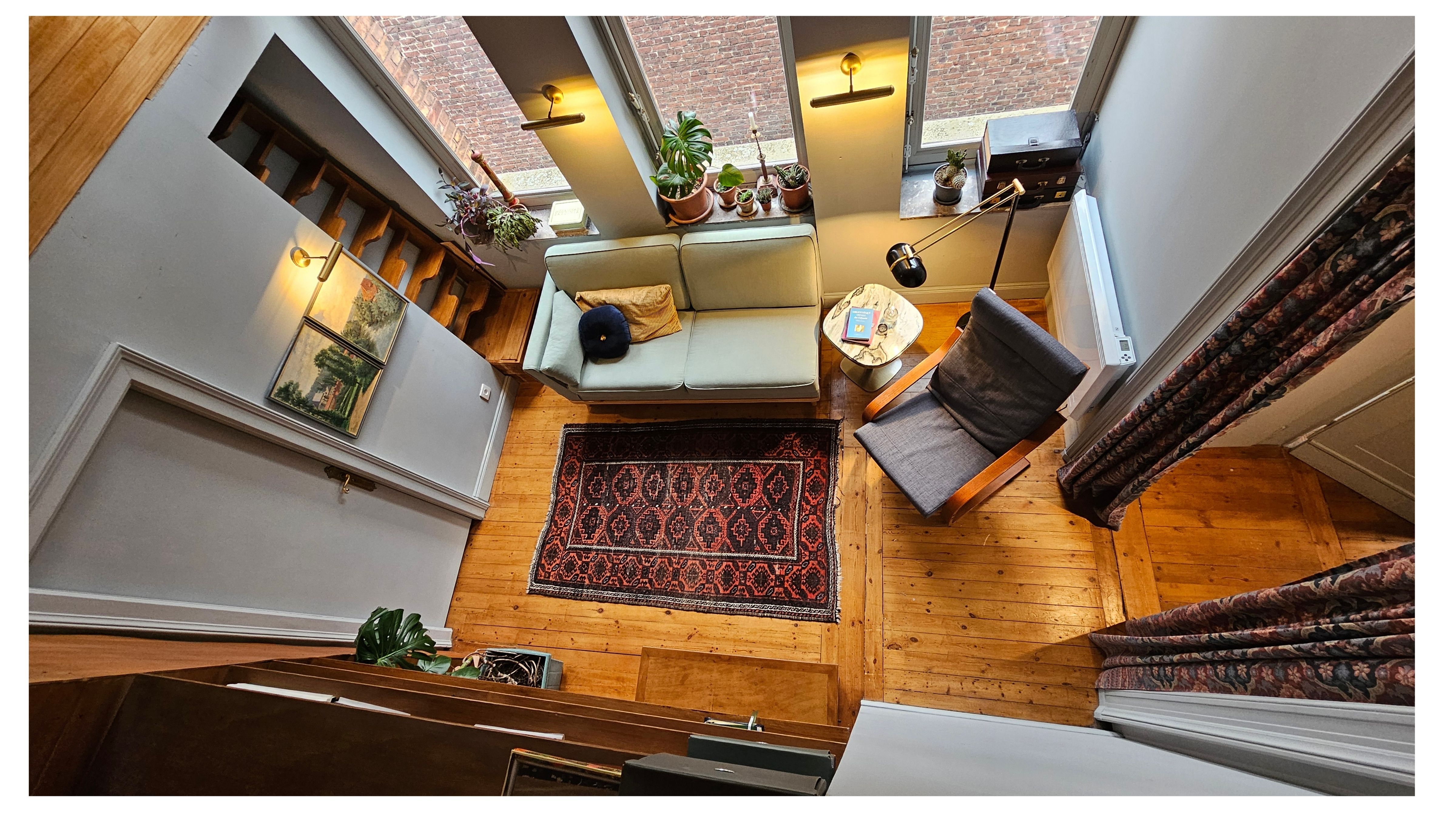 Location Appartement T3 Bis Entièrement Meublé avec Mezzanine et Balcon (loyer tout inclu