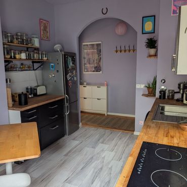 Kreuzberg apartment with lots of working space and large terrace in Kreuzberg