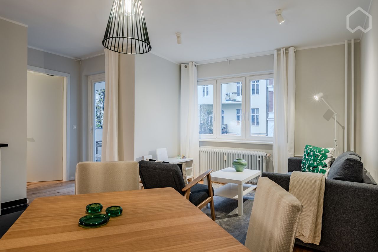 NEW! Freshly Furnished Cozy Home in the Heart of Bergmannkiez – Central, Charming & Move-In Ready