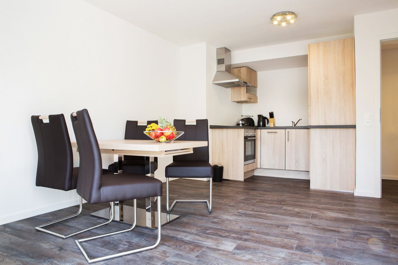 Beautiful furnished attic flat in a well-maintained 9-unit building in Aachen-Haaren