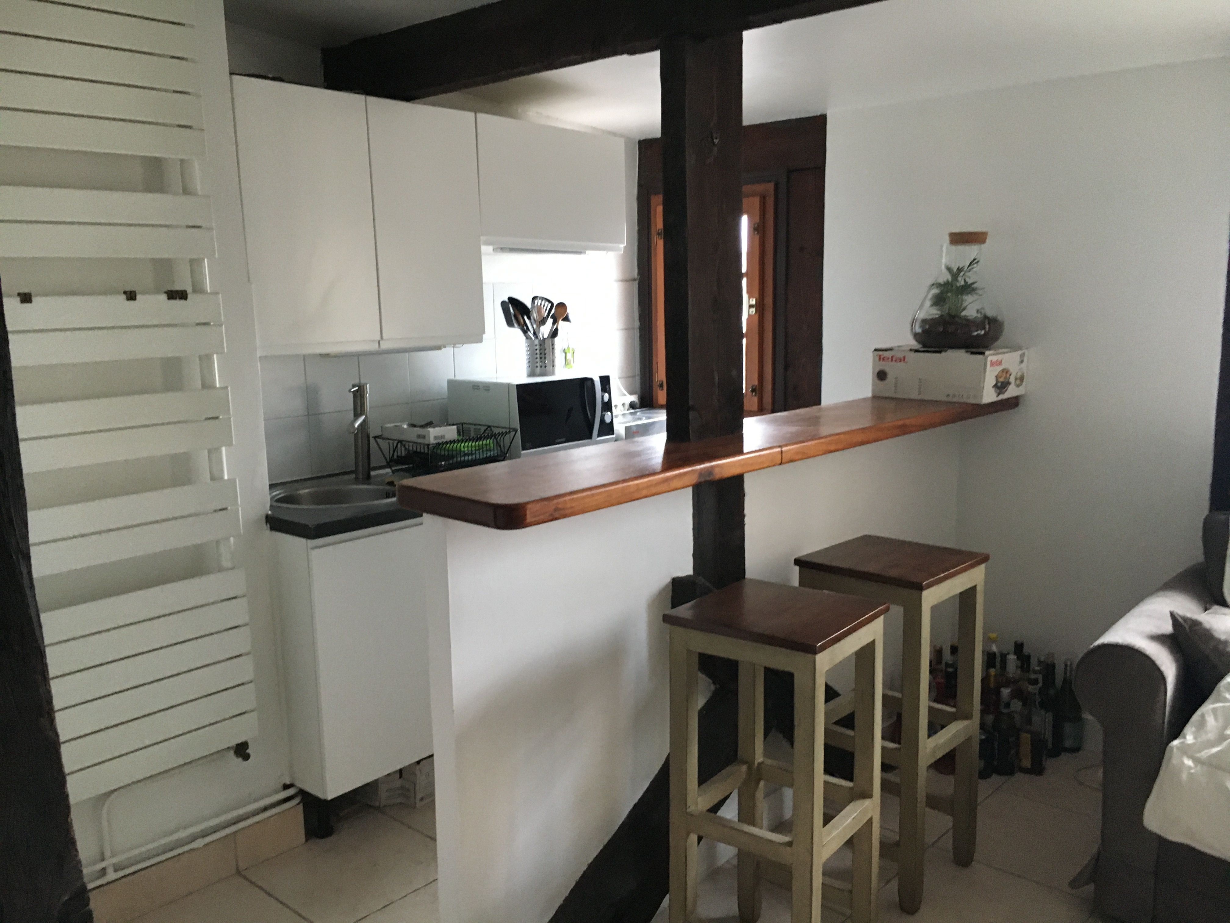 Location Joli loft avec ascenseur dans un quartier agréable du centre de Paris, à proximi
