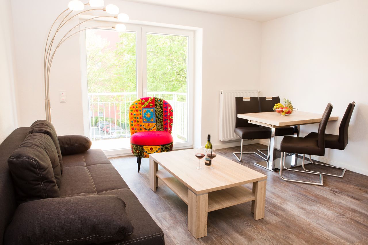 Charming furnished flat in a well-maintained 9-unit building in Aachen-Haaren