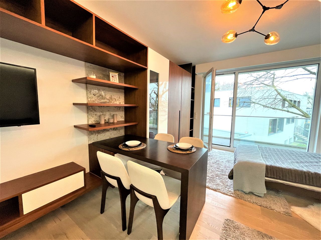 Cozy and modern studio apartment