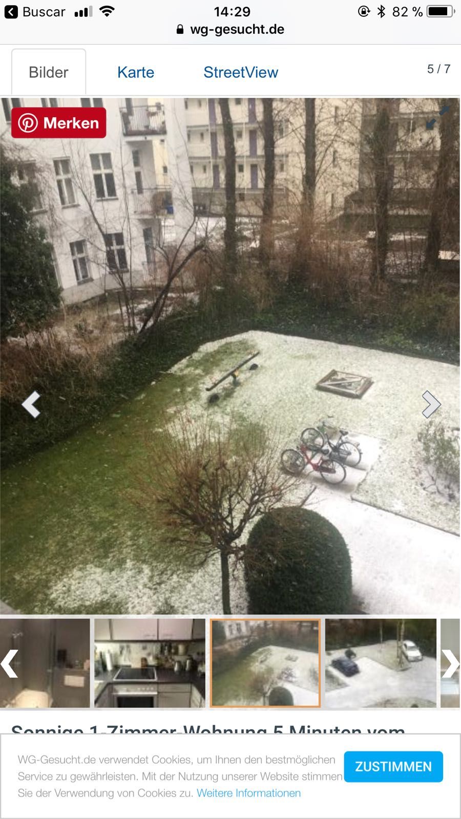 Bright, Fully Furnished 1-Room Apartment Just 5 Minutes From Ku’damm