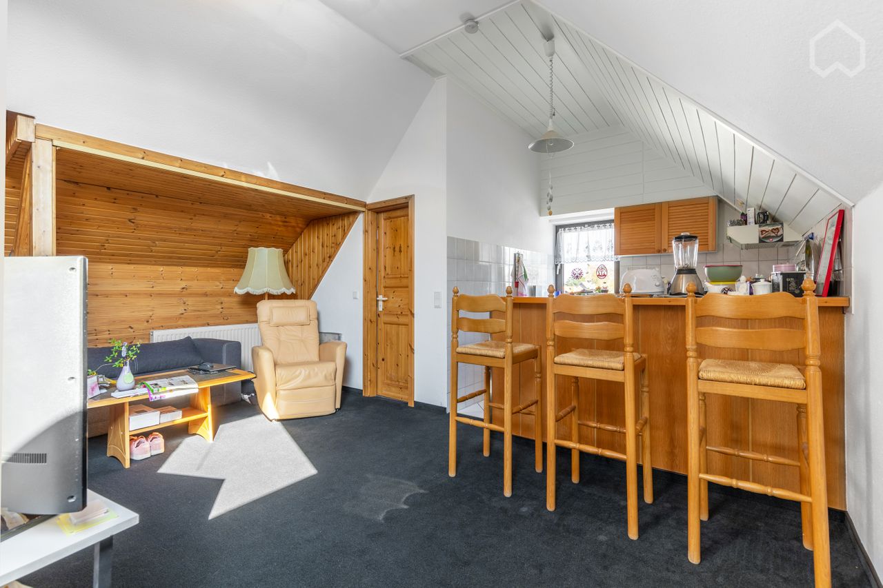 Studio apartment on the top floor in Vennhausen