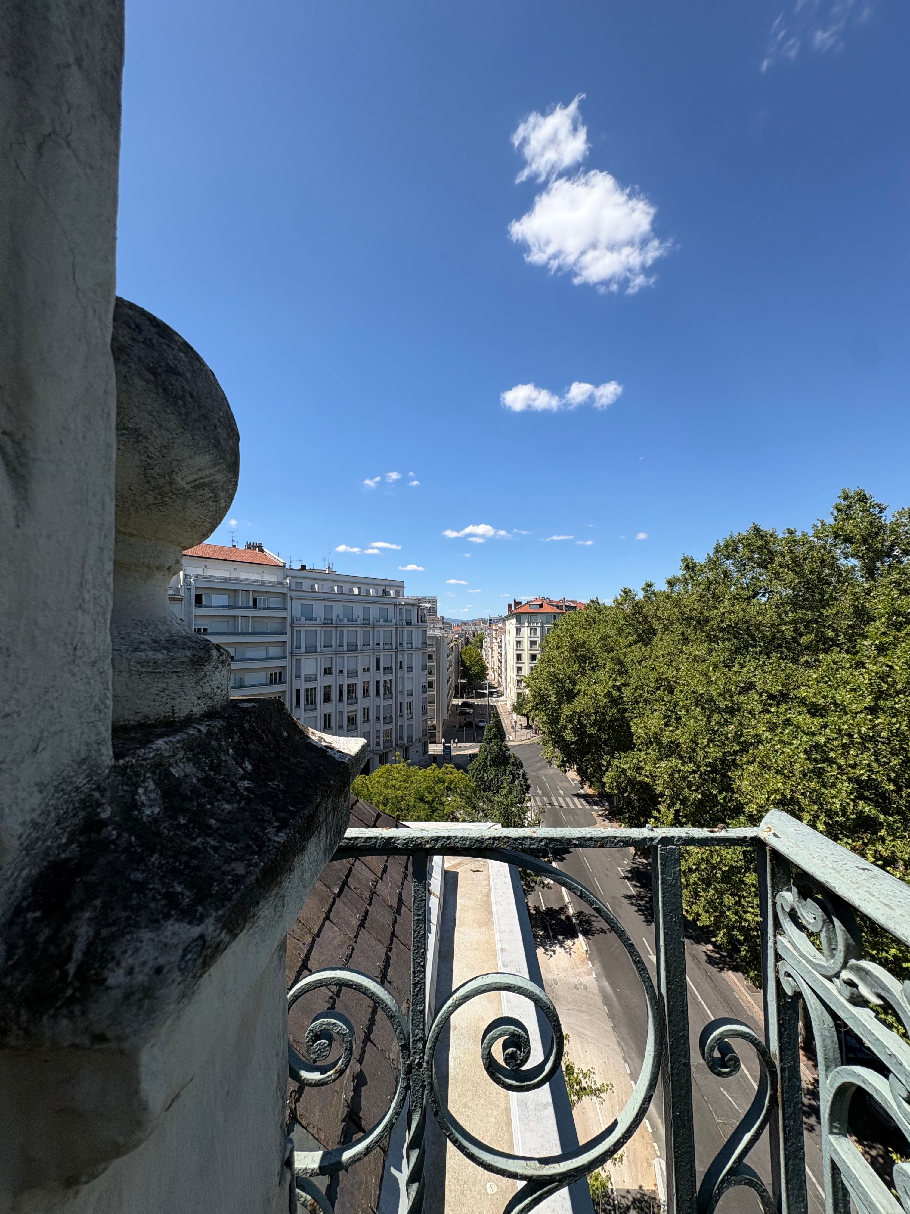Location Studio – Vue parc de la Tête d'Or Belges– Lyon 6e (loyer tout inclus)