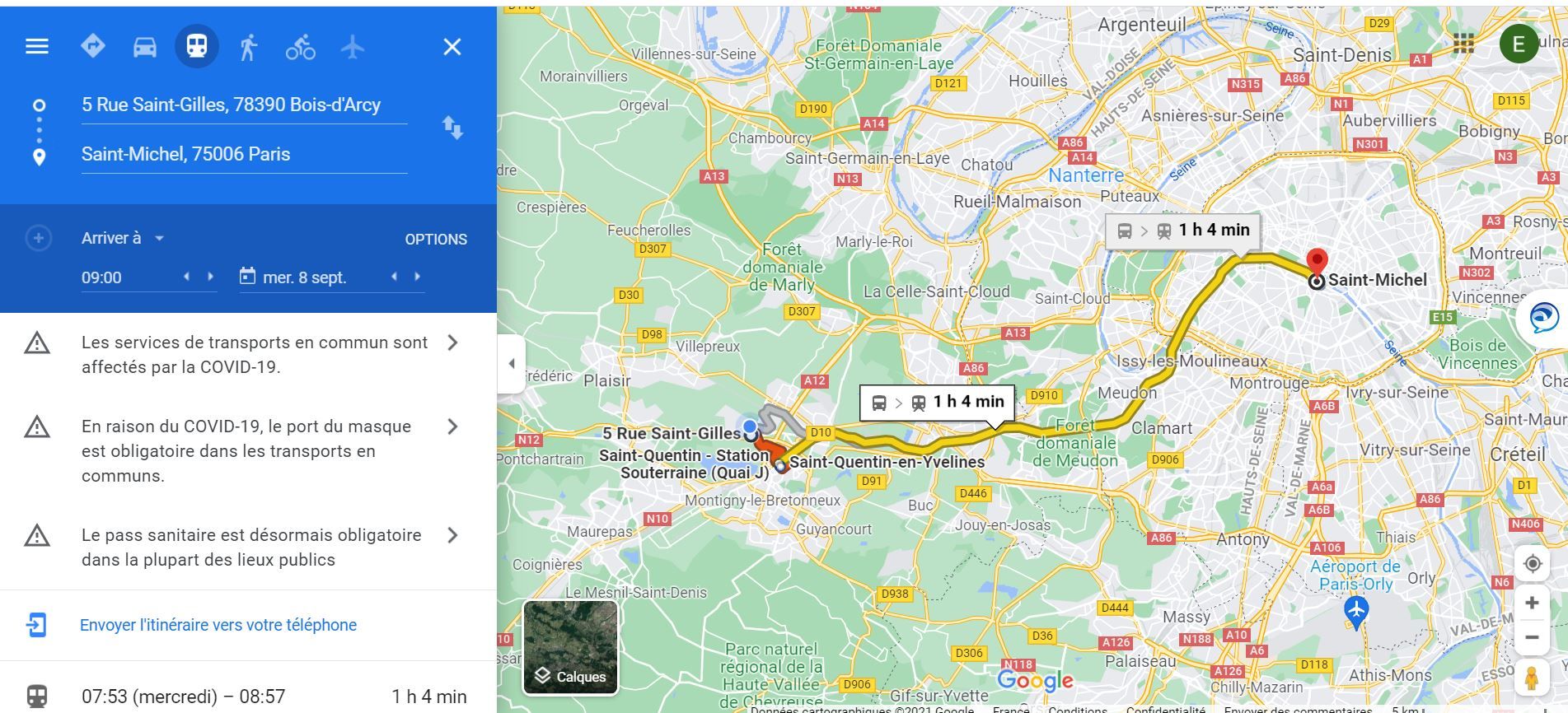 Location Colocation chic - A 10 minutes de la gare Saint Quentin En Yvelines (loyer tout inclus)