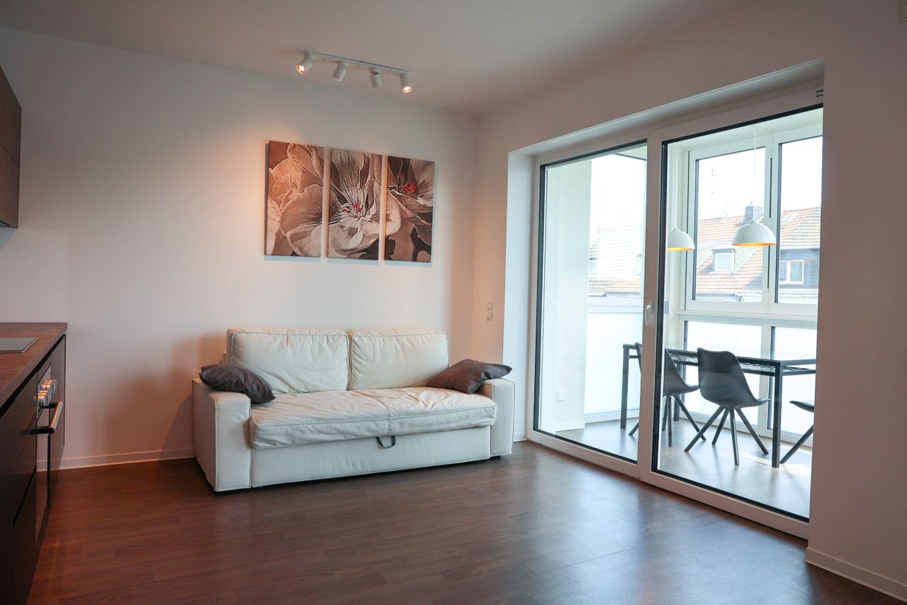 Apartment with good public transportation connection in Düsseldorf Flingern Sued