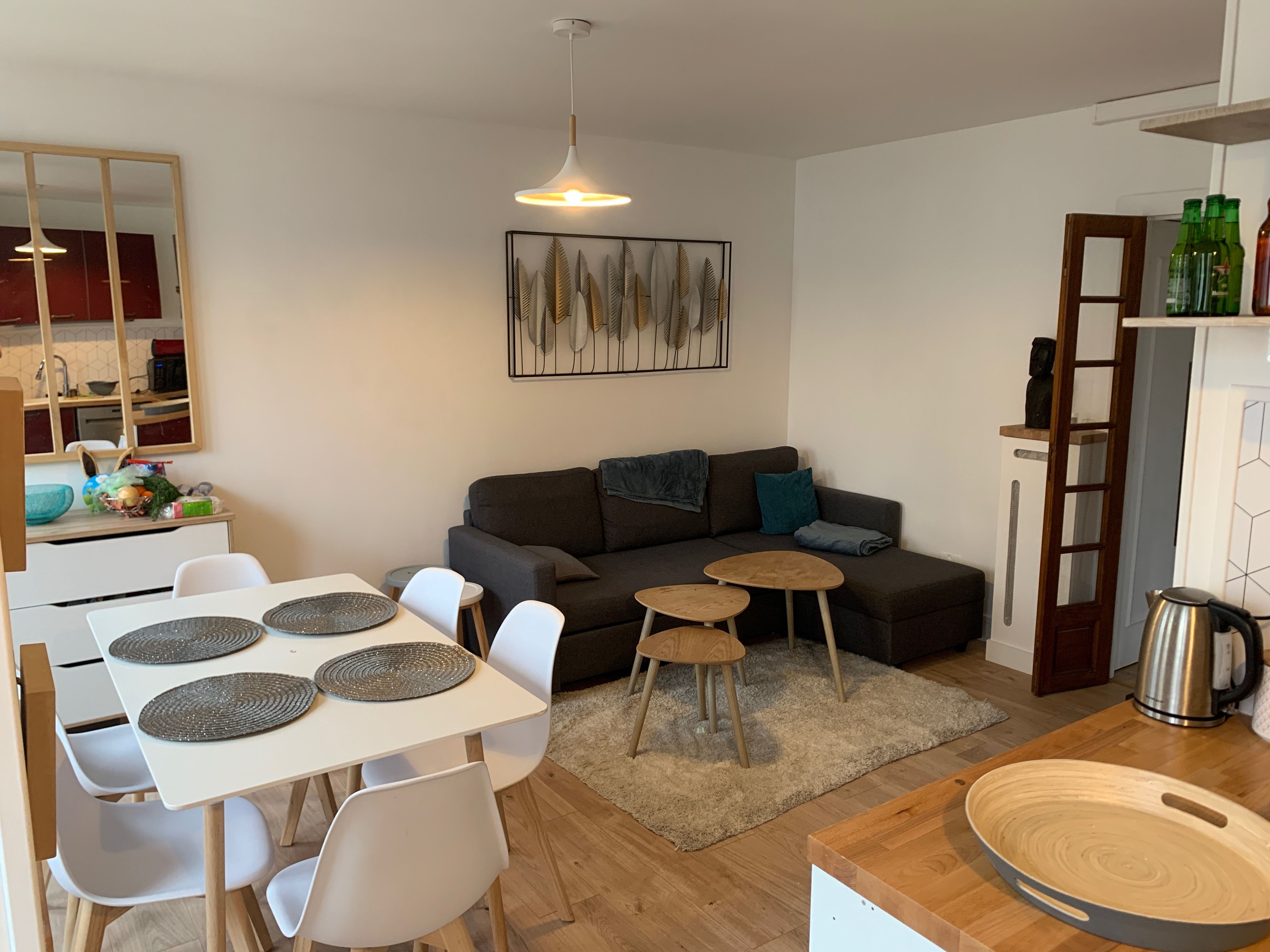 Bel appartement chaleureux 4 chambres et 4 SDB (loyer tout inclus) Rouen