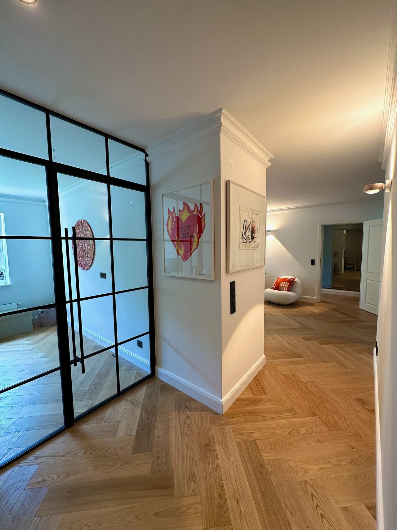 Amazing, new design suite with green views