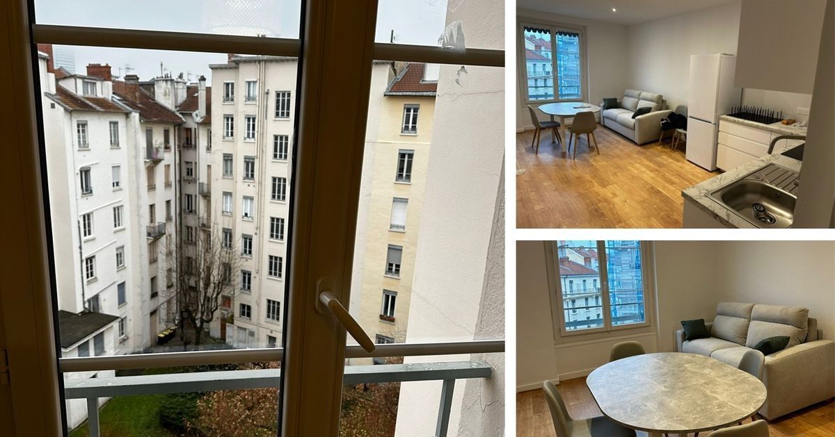 Location Location Chambre meublée dans appartement Rénové - Lyon 6 Brotteaux proche Gare Part Dieu – 900 cc/mois par chambre (loyer tout inclus)
