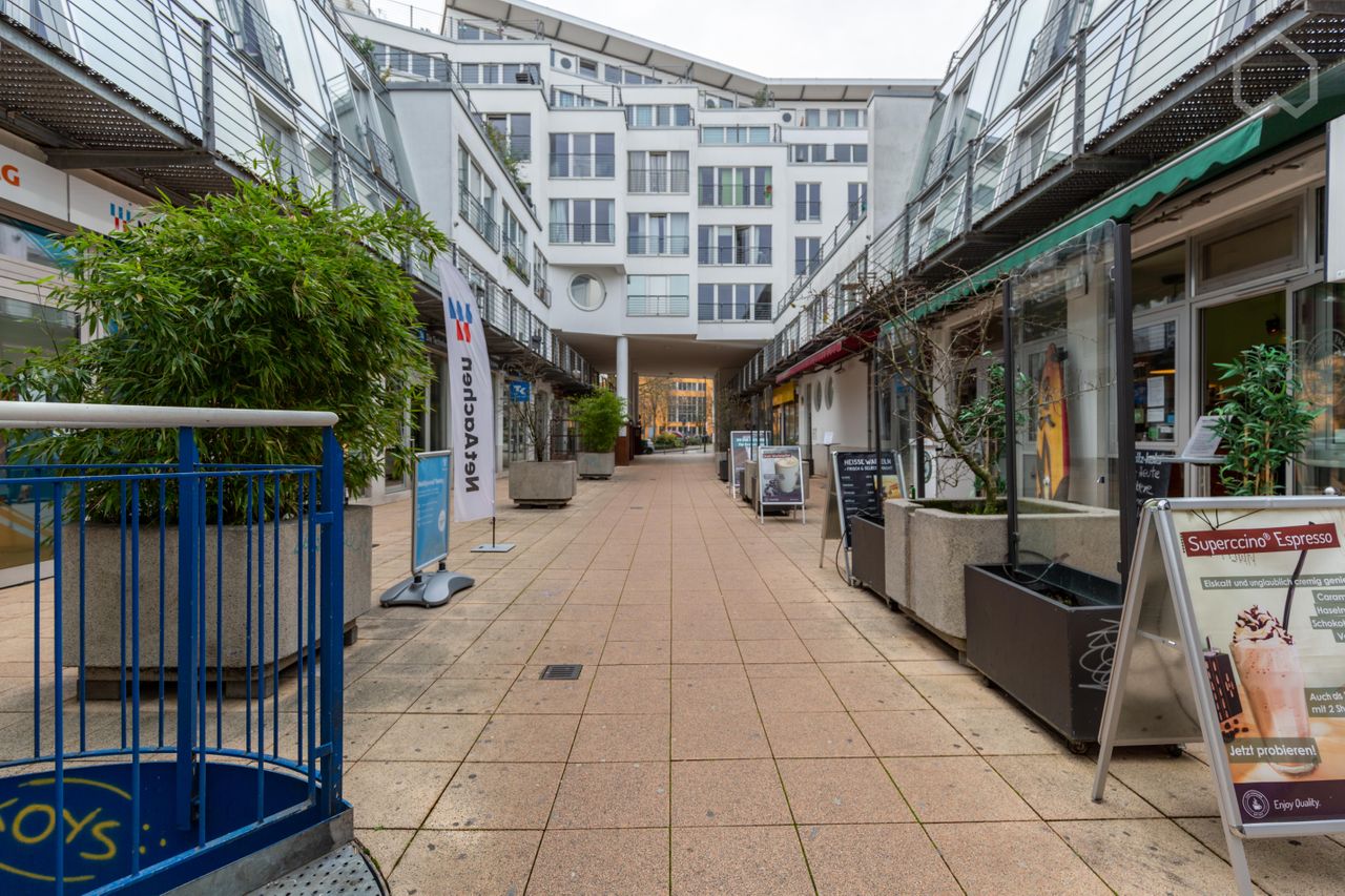 Wonderful & cozy studio in the middle of Aachen in the trendy Pontviertel, close to the university and 5 minutes from the historic center