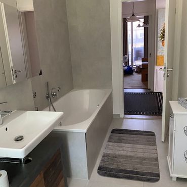 Stylish, modern apartment in a green area and a new home in a prime location and yet in the city center ALEX , Berlin Biesdorf in Biesdorf