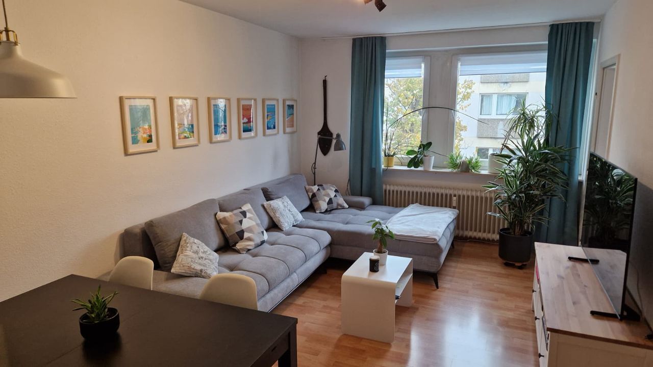 Centrally located two-room apartment in Frankfurt am Main