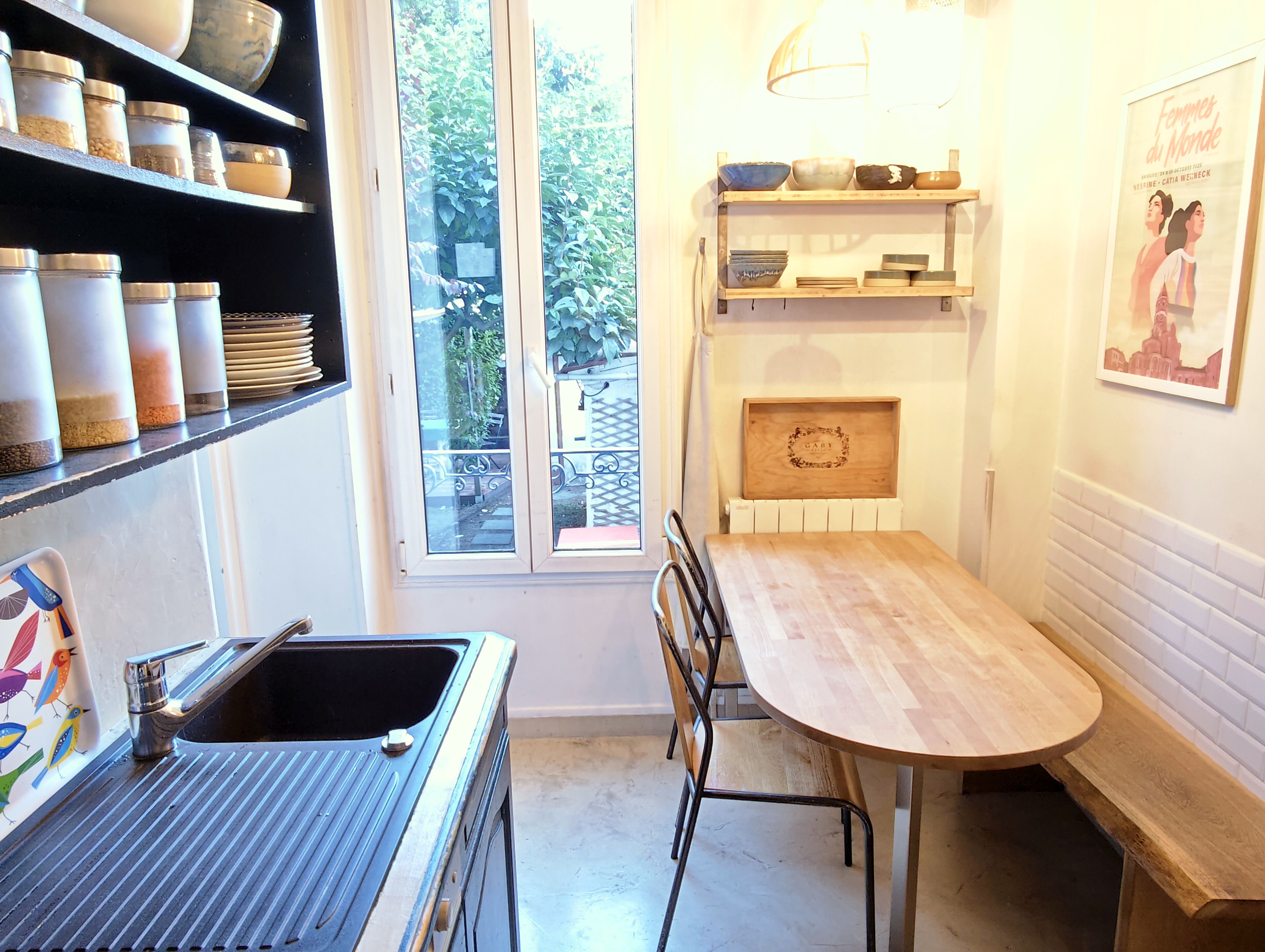 Location Cosy Appartement Familial avec jardin et proche métro (loyer tout inclus)
