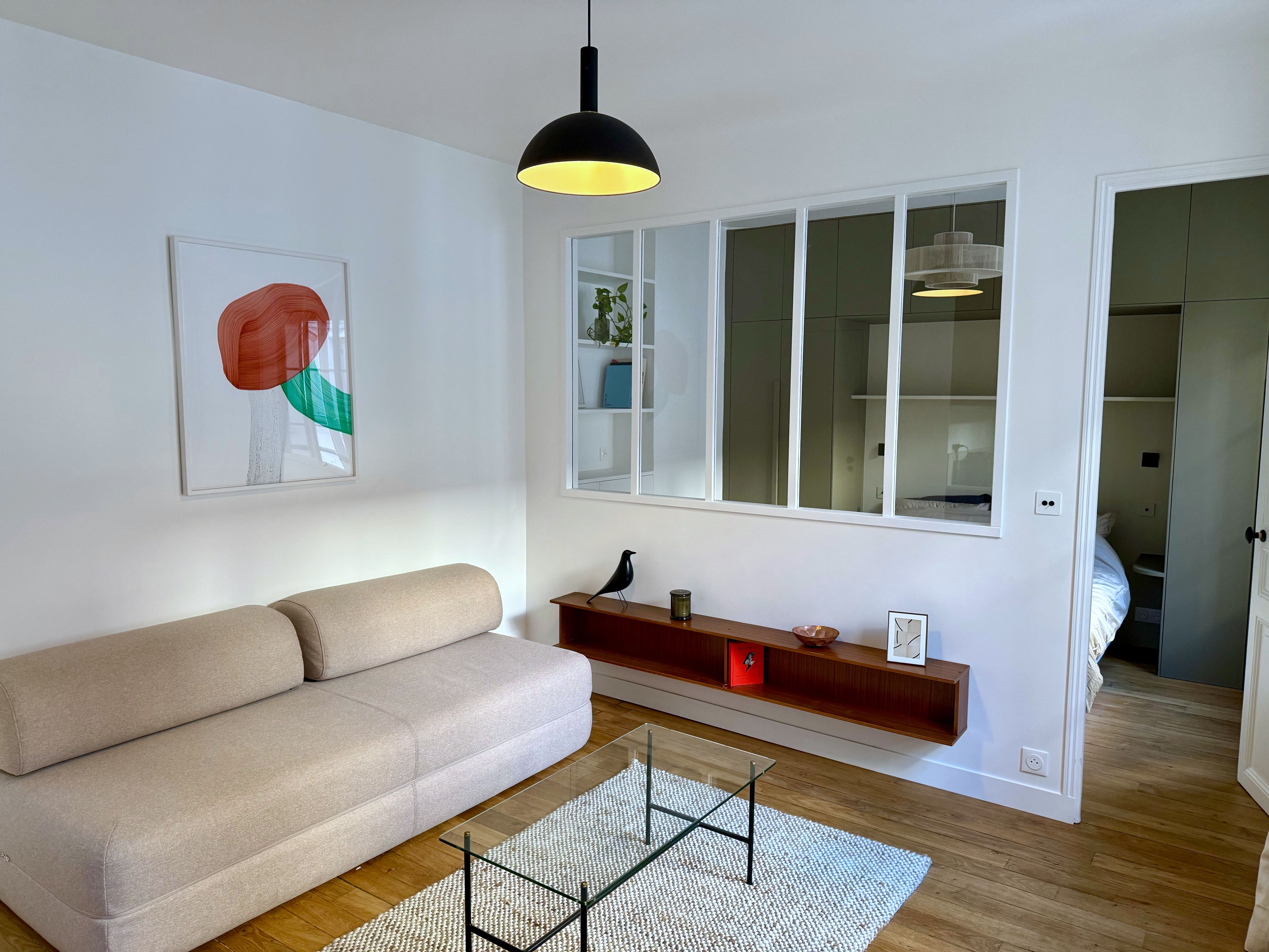 Élégant 2 pièces rénové - Haut-Marais (loyer tout inclus) Paris