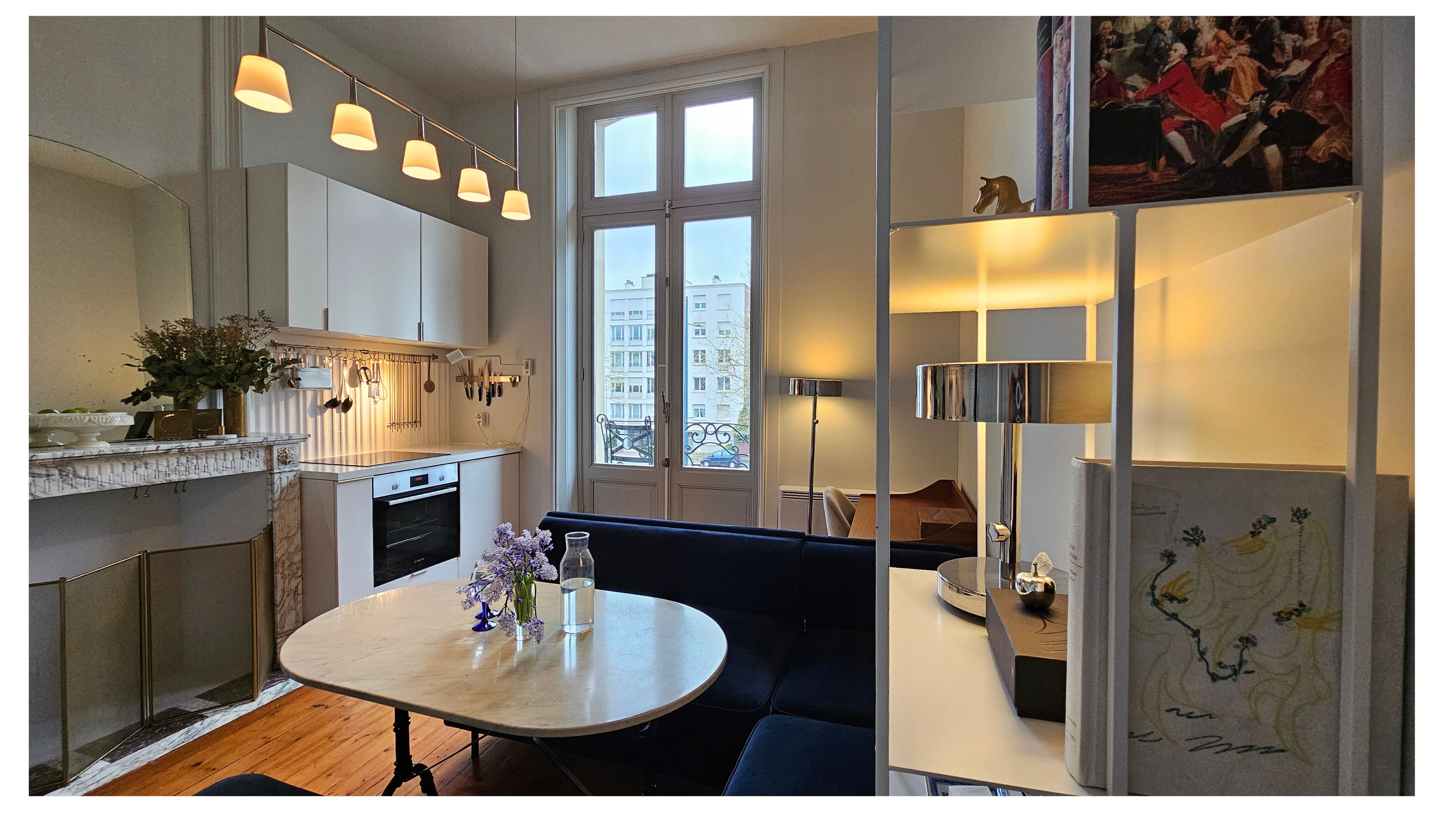 Location Appartement T3 Bis Entièrement Meublé avec Mezzanine et Balcon (loyer tout inclu
