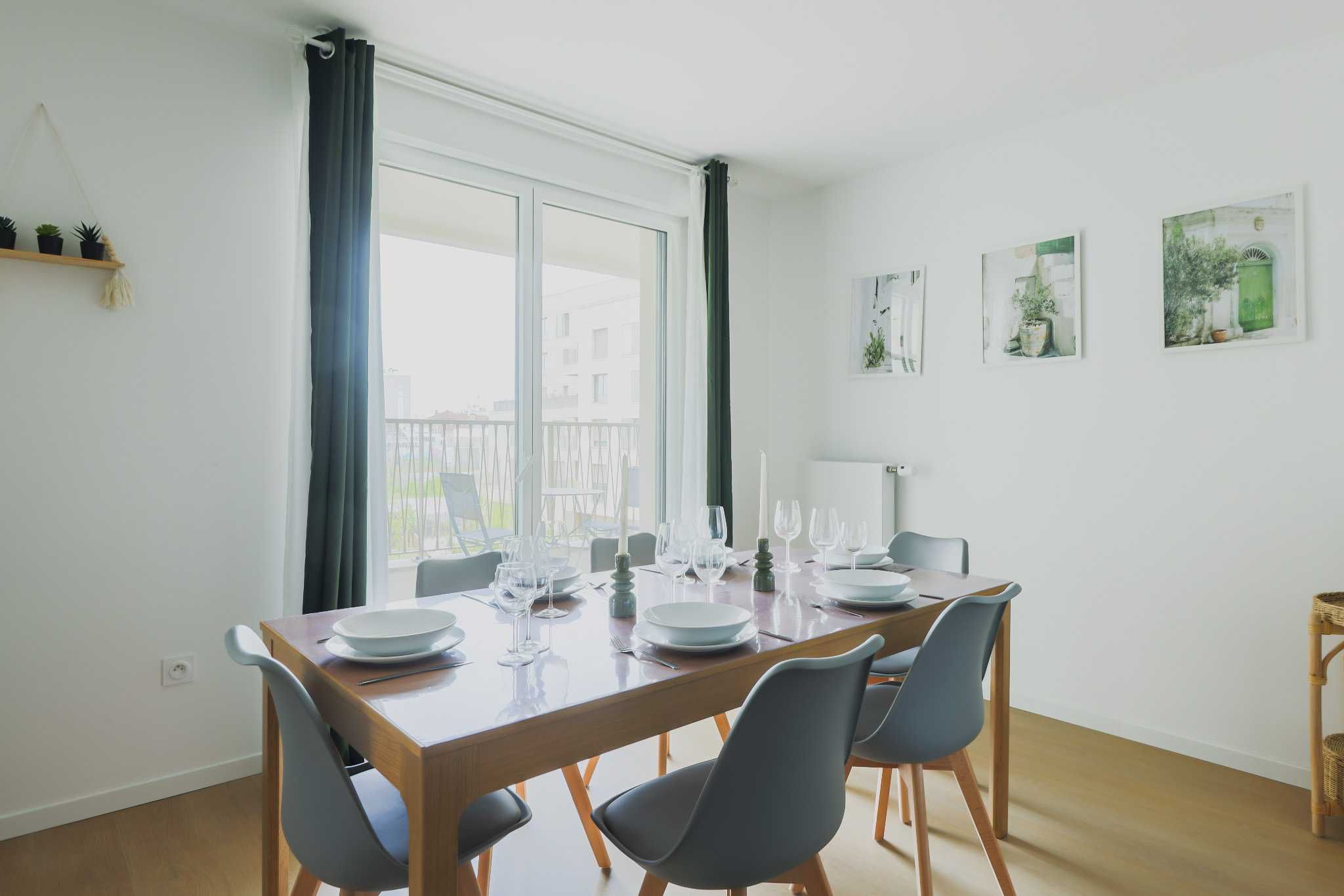 Location Le Coleman - Moderne, Balcon, au pied du métro 7 (loyer tout inclus)
