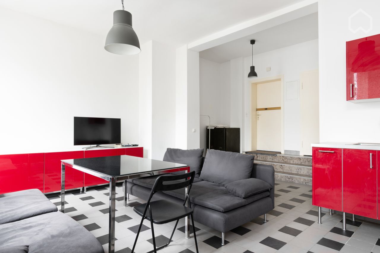 Quiet, fashionable studio in Frankfurt am Main