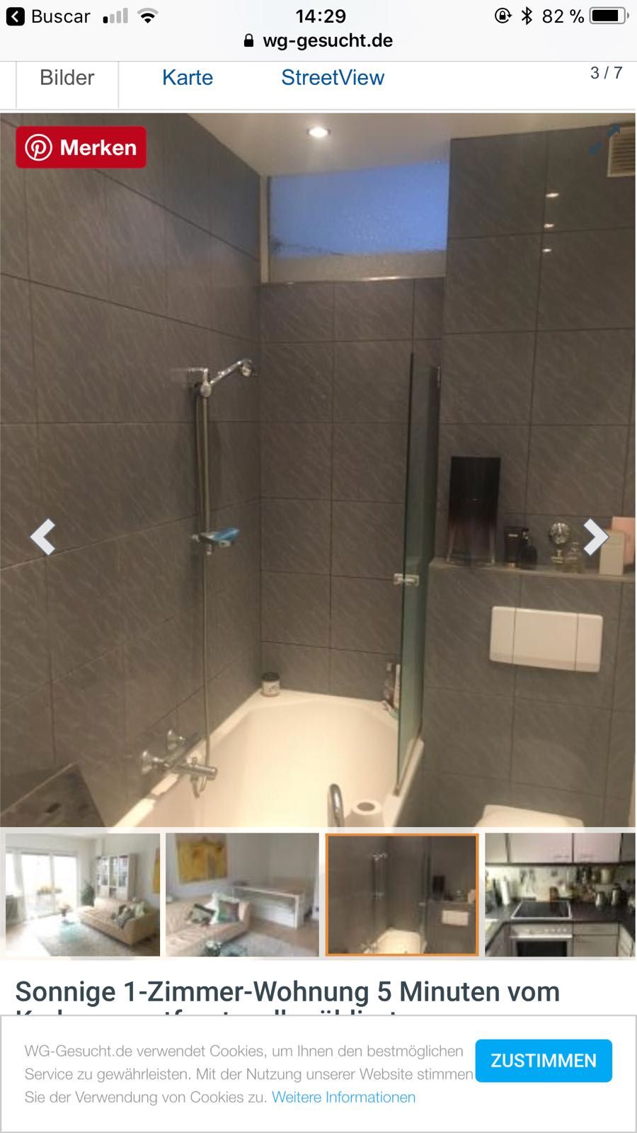 Bright, Fully Furnished 1-Room Apartment Just 5 Minutes From Ku’damm