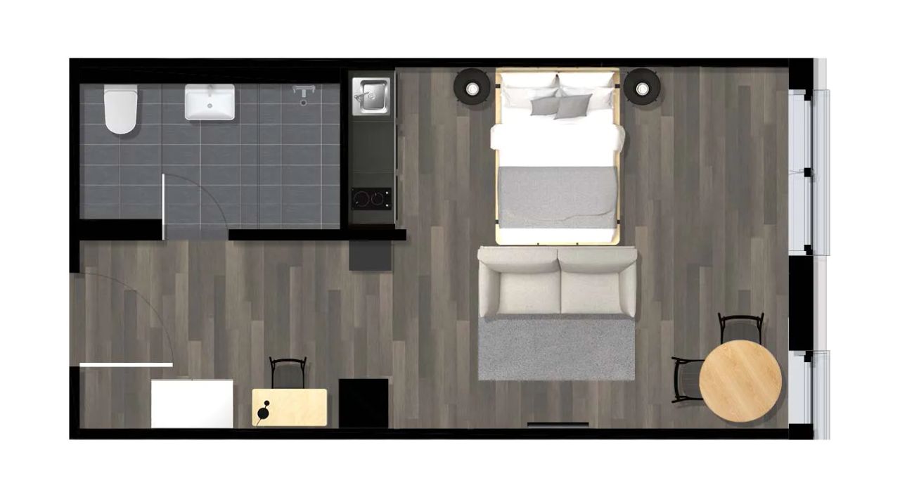 Fashionable, neat suite located in Frankfurt am Main