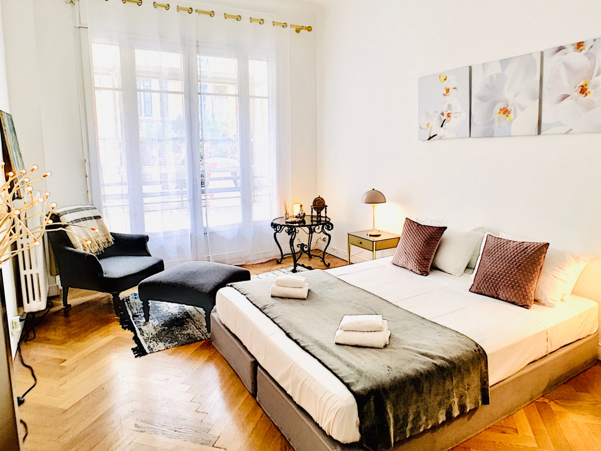 Location Charmant grand 2 pièces 65m2 center5 min de la plage 1 chambre séparée (loyer to