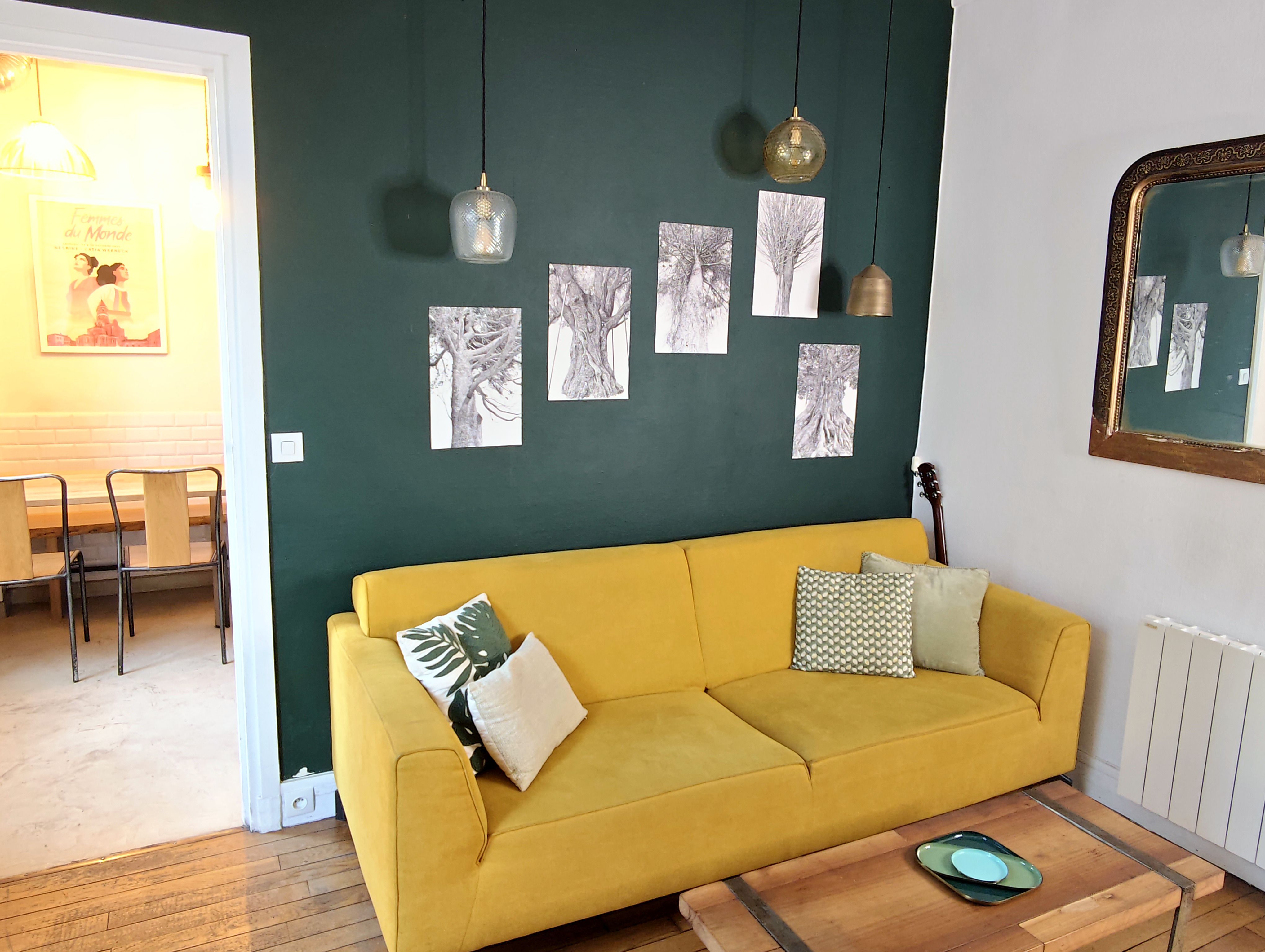 Location Cosy Appartement Familial avec jardin et proche métro (loyer tout inclus)