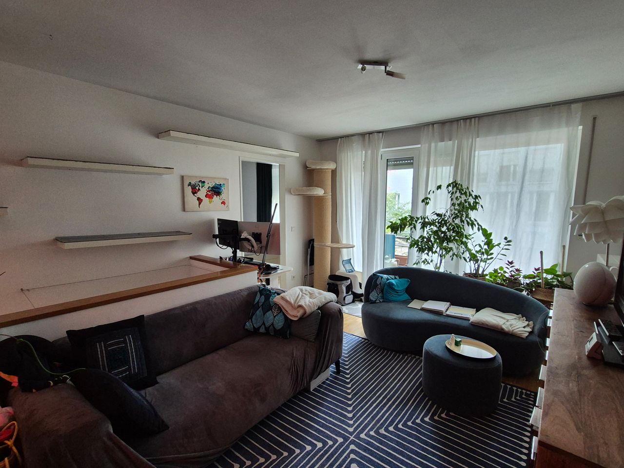 Furnished Maisonette Apartment (84 m²) with Balcony & Terrace in Munich-Neuhausen
